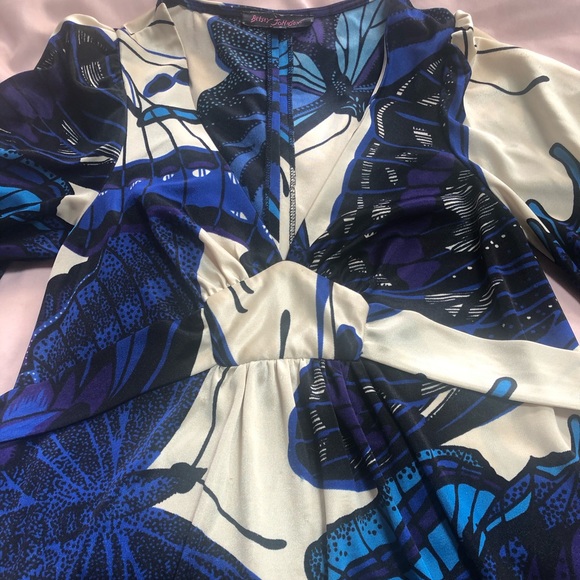 Betsey Johnson vintage Butterfly dress y2k size xs - Picture 3 of 11